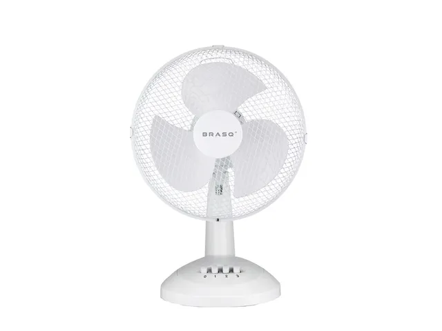 Tafelventilator BRASQ F400 Ø 30cm wit