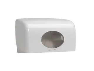 Toiletpapierdispenser Kimberly Clark Aquarius duo wit 6992 - 4