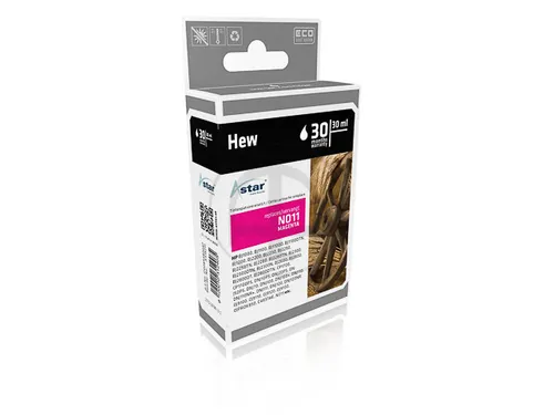 AS15211 ASTAR HP 11 DNJ Inkt magenta rebuilt 2000pagina's Chip 28ml