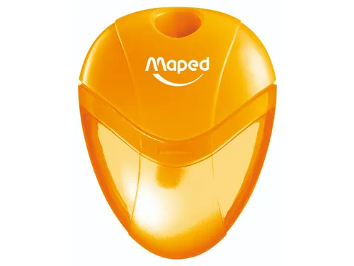 Maped I-Gloo potloodslijper NEON met opvangbakje 1-gaats Assorti