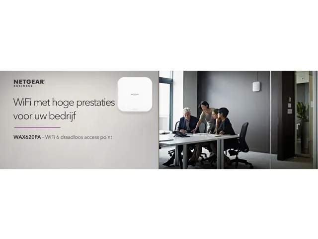 Wireless Access Point (WAX620) - WiFi 6 Dual-Band AX3600-snelheid | To