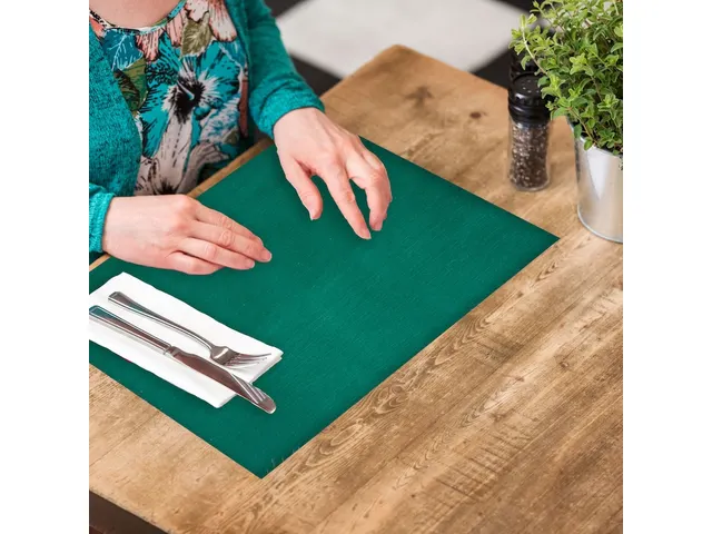 Set de table Tork 474559 Advanced Vert foncé 42x30cm