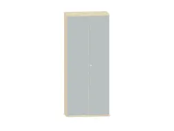 Kantoorkast 1920x800x430mm Romp Esdoorn Decor Front Lichtgrijs