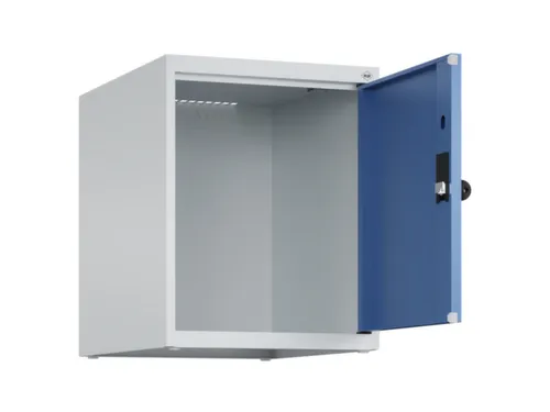 opzetkast,v. locker,1vak.,vak B 400mm,HxBxD 500x400x500mm,vleugeldeur