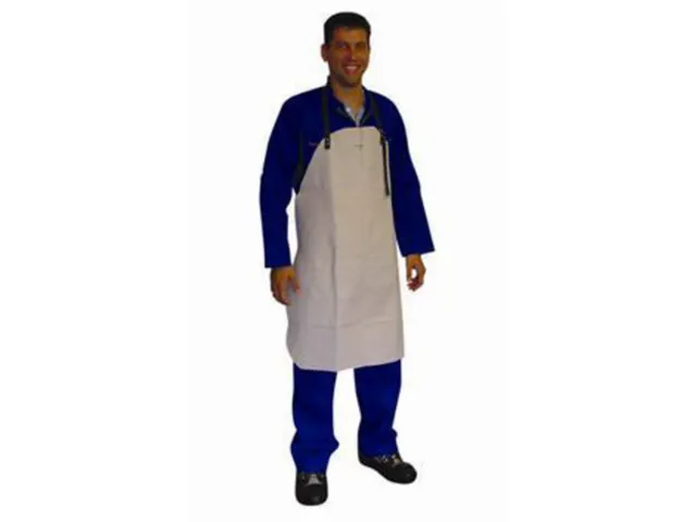 Weldsafe splitleder lasschort, grijs, maat 90 x 70 cm, per stuk