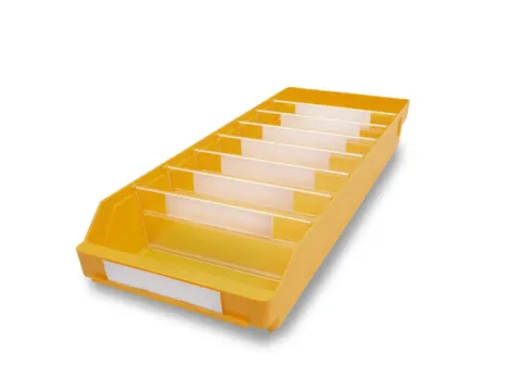 Stellingbakken Pp Hxbxd 95X240X600Mm Geel