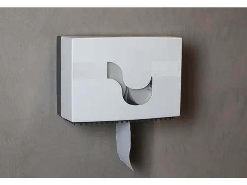 Toiletpapier dispenser Celtex Megamini Bis wit 2 rol