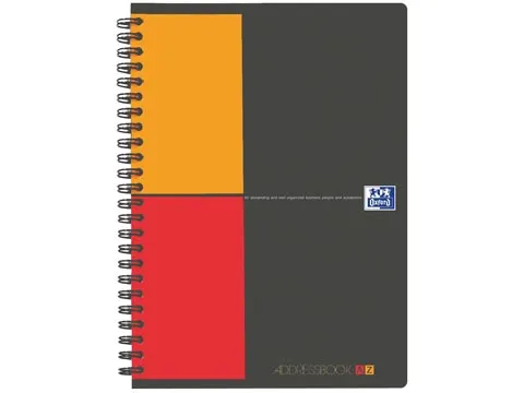 INTERNATIONAL Addressbook, ft A5, 144 bladzijden