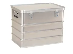 Aluminium Transportkist Hxlxb 510X655X435Mm 120L Stapelbaar