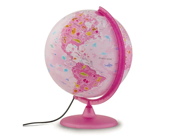 Globe imaginary 30cm met verlichting