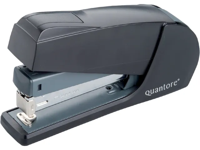 Nietmachine Quantore luxe fullstrip 20vel 24/6 zwart