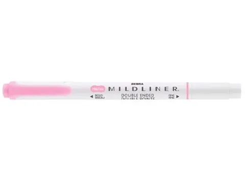 MILDLINER markeerstift roze dubbele punt