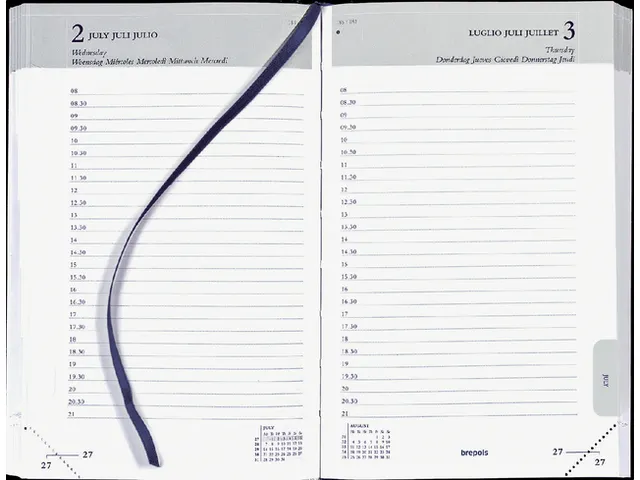 Agenda 2027 Brepols Brefix Lima 1 jour/1 page noir