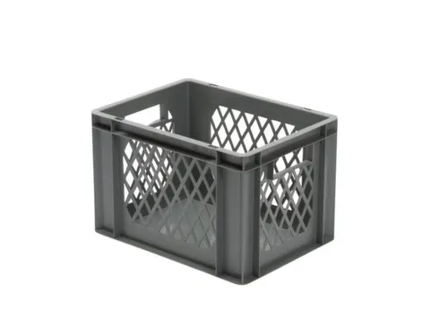 Euronorm-Stapelbak 24l H X L X B 270x400x300mm Grijs