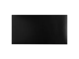 Onderlegger PU 35x60cm zwart/rood - 2