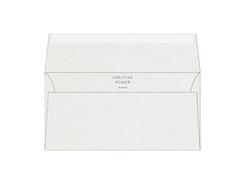 Envelop DL Ice Silver 110x220mm Curious Metallics 157µm 120 Gram