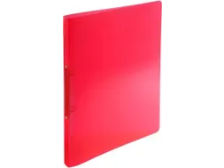 Ringbuch A4 Kristall 2R 15mm rot