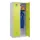 locker,HxBxD 1850x800x500mm,2vak,vak B 400mm,cil.-slot,staand op vloer