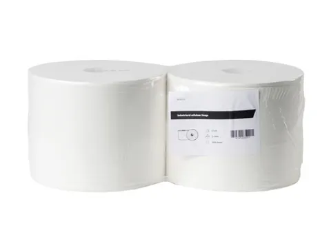Poetspapier Cellulose 1-laags 2 Rol