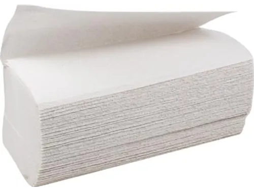 Papieren handdoek P2P Profi Z-vouw 2-laags wit 3.200 vel