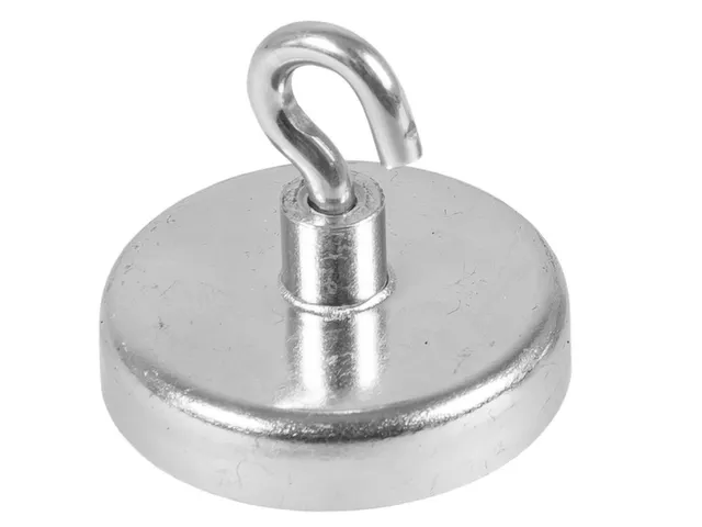 haak,Ø 36mm,zilverkleurig,RVS/hard ferriet