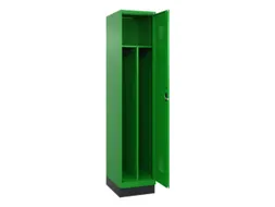 locker voor scheiding van kleding,HxBxD 1950x400x500mm,1vak