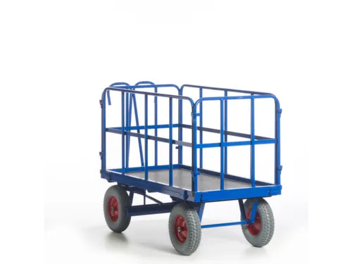 handtrekwagen,draagverm. 1000kg,laadvl. LxB 1530x730mm