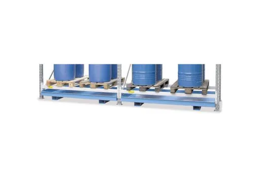 Stelling Opvangbak Staal V. Vatenopslag 2180x1300x285mm Verzinkt