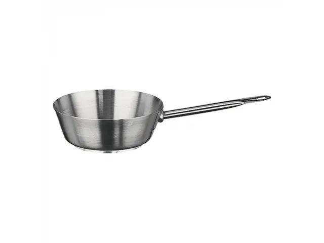 Sauteuse rvs 18cm conisch