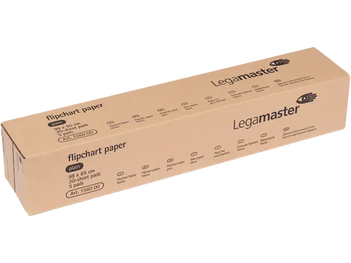 Flipoverpapier Legamaster blanco 20vel 5 Stuks