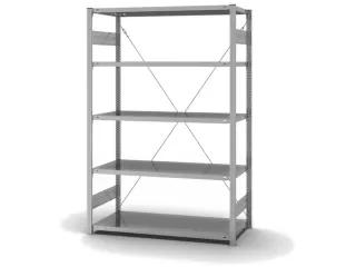 systeemstelling,grondveld,HxBxD 2000x1360x635mm,vakl. 190kg - 2