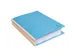 25 mappen met linnen rug FOREVER 320g/m2 -24x32cm Blauw