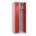 locker voor scheiding van kleding,HxBxD 1850x600x500mm,2vak