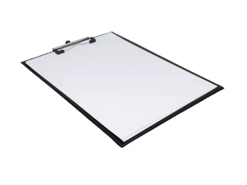 Klembord Westcott A4 zwart