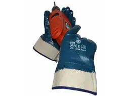 My-T-Gear N17410 mechanische nitril handschoenen, blauw/wit, maat 10,