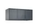 opzetkast,v. locker,3vak.,vak B 400mm,HxBxD 500x1200x500mm,vleugeldeur