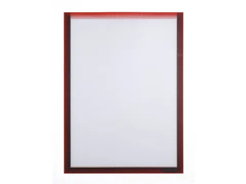 Documenthouder A4 magnetisch rood
