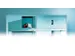 Armoire superposable,corps RAL7035,face avant RAL3003