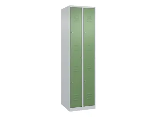 dubbeldekse locker,HxBxD 1850x500x500mm,2x2vak.,vak B 250mm - 1