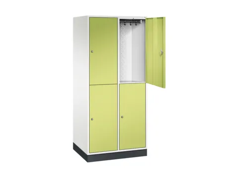 grootvolume garderobekast,HxBxD 1950x820x600mm,2x2vak.,vak B 360mm