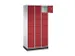 armoire multicases,RAL7035/RAL3003,HxlxP 1950x920x500mm