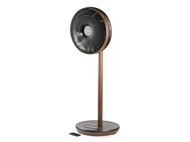 DOMO Statiefventilator Wood Style super stil 33 cm