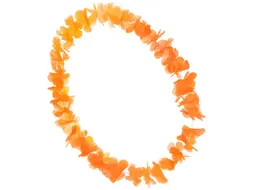 Oranje hawaiikrans