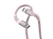 S+C Magnetische Usb-C Kabel roze 100W 31857 480Mbps 1.20m