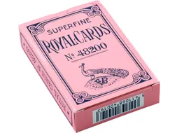 Speelkaarten hondjeskaarten geplastificeerd blauw of roze
