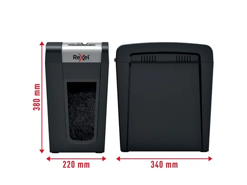 Papiervernietiger Rexel Secure MC6-SL snippers 2x15mm