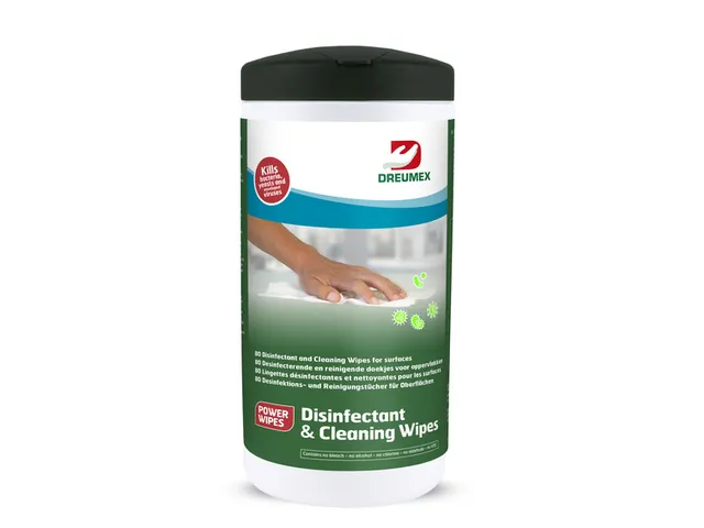 Desinfectiedoekjes Disinfectant & Cleaning wit Voordeelbundel