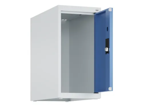 opzetkast,v. locker,1vak.,vak B 250mm,HxBxD 500x250x500mm,vleugeldeur