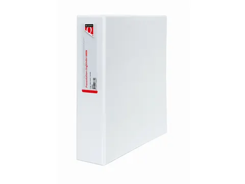 Presentatieringband Quantore A4 Maxi D-mech 50mm wit Voordeelbundel