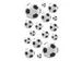 papieretiket Z-design Kids pakje a 3 vel voetbal